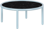 Ice Blue Helix Coffee Table